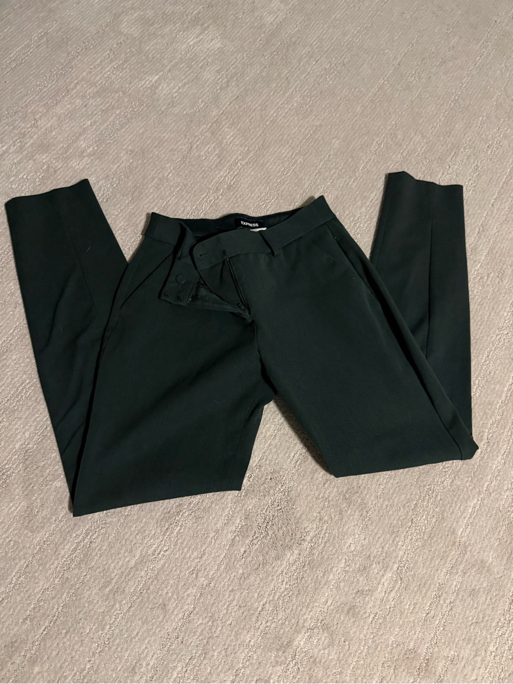 Express Women’s Dark Green Dress Pants